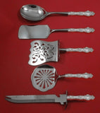 Irian by Wallace Sterling Silver Brunch Set 5pc HH with Stainless Custom Made