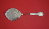 Twist by Albert Coles Sterling Silver Tomato Server brite-cut engine turned 8"