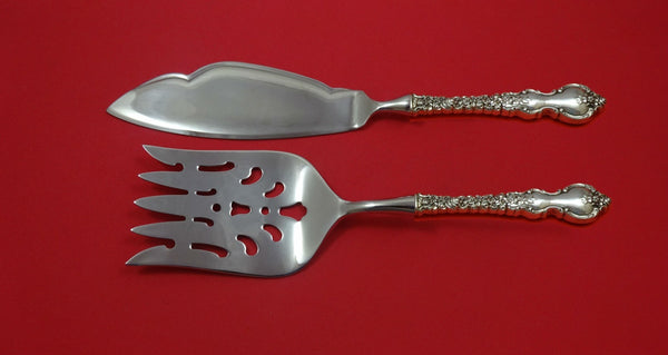 Du Barry by International Sterling Silver Fish serving Set HHWS 2pc Custom