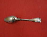 Filet Contour Threaded by Puiforcat French Sterling Silver Dessert Spoon 7 1/8"