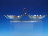 Reed and Barton Sterling Silver Candy Dish #X102A w/Two Leaves Vine Handle #7813