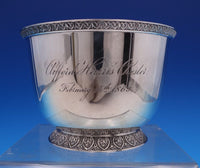 Wood and Hughes Sterling Silver Caviar Bowl Gold Washed 3 1/4" x 4 1/2" (#7798)