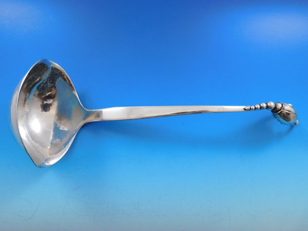 Blossom by Georg Jensen Sterling Silver Punch Ladle with Spouts 12" Server