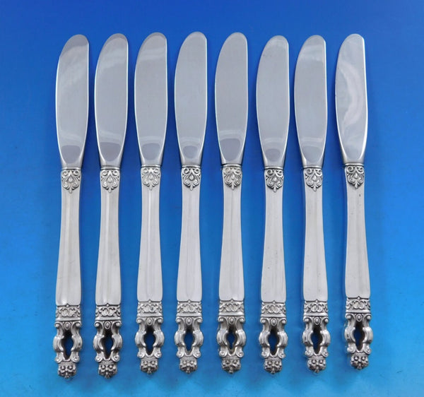 Sovereign Hispana by Gorham Sterling Silver Butter Spreader HH Modern Set 8 pcs