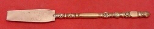 Tiffany & Co. Jr. Fork w/Column Unfin. Rare Copper Sample One-Of-A-Kind 5 1/4"