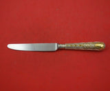 Elizabethan by CJ Vander English Sterling Silver Luncheon Knife with Gold Accent