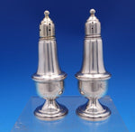 Reed and Barton Sterling Silver Salt Pepper Shaker 2pc #49 GW Glass Lined #8279