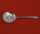 Rambler Rose by Towle Sterling Silver Nut Spoon Pierced with Star 6 1/2" Serving