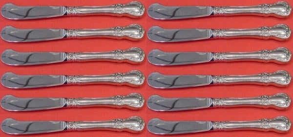 Old Master by Towle Sterling Silver Butter Spreaders Hollow Handle Paddle Set 12