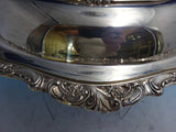 Grande Baroque by Wallace Silverplate Vegetable Bowl w/ Removable Handle (#8640)