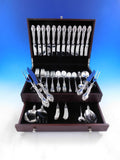 Lily aka Floral by Frank Whiting Sterling Silver Flatware Set 12 Service 92 pcs