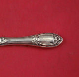 Coin Silver Master Butter Hollow Handle AS Engine Turned Blade Dated 1867 7"