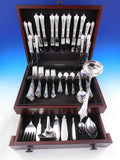 Albany by Arthur Price Silverplated Flatware Set Service for 8 Dinner 90 pieces