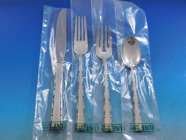Madrigal by Lunt Sterling Silver Flatware Set for 8 Service 36 pieces New