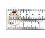 14k Gold Ring w/ Emerald Cut 3.51 Carat Genuine Natural Rhodolite Garnet #J6411