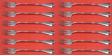 Grand Colonial by Wallace Sterling Silver Cocktail Fork Set 12 pieces 5 5/8"