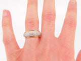 14k Yellow Gold 3/4ct Genuine Natural Diamond Ring Band (#J3920)