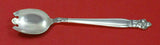Silver Poppy by Lunt Sterling Silver Ice Cream Dessert Fork 6 1/8" Custom Made