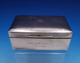 English Estate Sterling Silver Cigarette Box "Pax in Bello" w/Presentation #7936