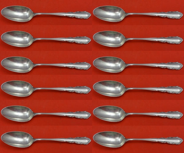 Shenandoah by Wallace Sterling Silver Teaspoon Set of 12 pcs 6"