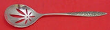 Spanish Lace by Wallace Sterling Silver Nut Spoon Pierced 6 1/4" Serving