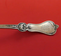 Cone by John L. Westervelt Coin Silver Soup Ladle Shell Bowl 13" Serving Antique