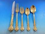 Savannah Gold by Reed & Barton Sterling Silver Flatware Service 12 Set 60 pcs