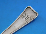 Lap Over Acid Etched Tiffany Sterling Silver Ice Cream Server Leaves GW 11 3/8"