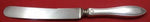Fiesta by Hallmark Sterling Silver Dinner Knife Blunt 10" Vintage Flatware