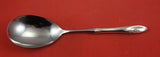 Sculptured Rose by Towle Sterling Silver Berry Spoon HH WS original 11 1/2"