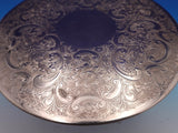 Barker - Ellis English Silverplate Round Trivet Ornate 9" (#9197)