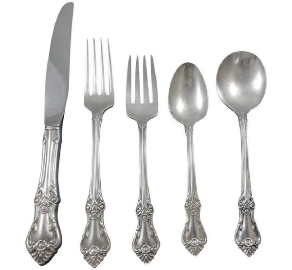 Afterglow by Oneida Sterling Silver Flatware Set For 18 Service 94 Pieces Huge