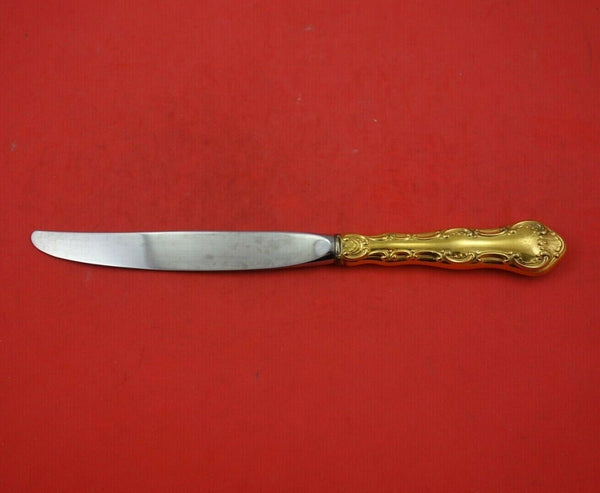 Strasbourg Vermeil by Gorham Sterling Silver Dinner Knife Modern 9 5/8" Flatware