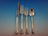 Damask Rose by Oneida Sterling Silver Flatware Set for 8 Service 40 pieces