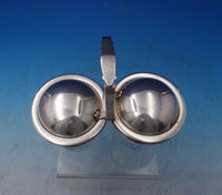 Hamilton by Tiffany and Co Sterling Silver and Cut Crystal Condiment Set (#6391)