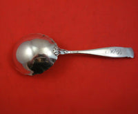 Whiting Sterling Silver Berry Spoon Gold Washed 8 3/8" Serving Silverware