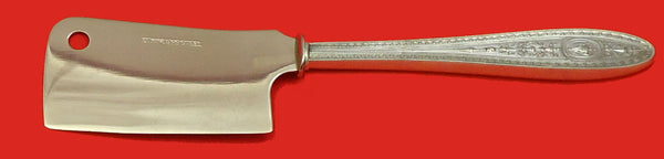 Wedgwood by International Sterling Silver Cheese Cleaver HHWS Custom Made 6 1/2"