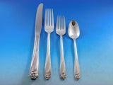 Daffodil by 1847 Rogers Silverplate Flatware Set for 8 Service 57 pieces Dinner