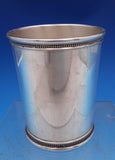 Mark J Scearce Sterling Silver Mint Julep Cup Kentucky "G" Mono RWR II (#8349)