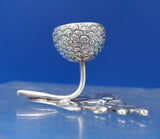 George Wish English Estate Sterling Silver Salt Dip and Pepper Set 2pc (#7379)