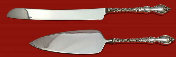 Du Barry by International Sterling Silver Wedding Cake Set Server 2pc Custom HH