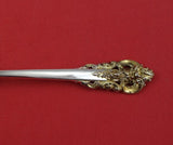 Grande Baroque Gold Accents by Wallace Sterling Silver Beef Fork 7 1/4" Heirloom