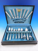 Capri by 1881 Rogers Oneida Silverplate Flatware Set Service 50 pcs