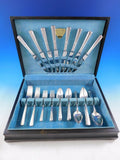Capri by 1881 Rogers Oneida Silverplate Flatware Set Service 50 pcs
