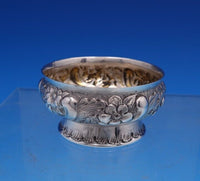 Antique Engraved by Tiffany and Co Sterling Silver Nut Cup Floral Motif (#7611)