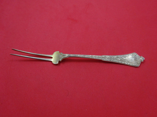 Persian by Tiffany & Co. Sterling Fruit Fork Light Goldwashed Stippled 6 3/8"