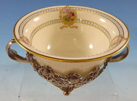 Chrysanthemum by Tiffany and Co Sterling Silver Bouillon Cup w/Lenox Liner #2635