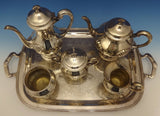 Onslow by Tuttle Silverplate Tea Set 6pc (#0503)