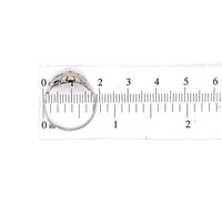 18k White and Rose Gold Vintage Genuine Natural Diamond Ring (#J5609)