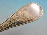 Japanese by Tiffany and Co Sterling Silver Salad Serving Fork 9 7/8" Bird motif